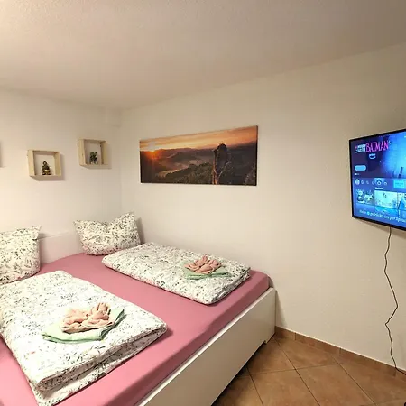 B3 - Urlaubsmagie Kleine Fuer 4p Direkt Am Wanderweg Mit Eigener Terrasse * Sebnitz