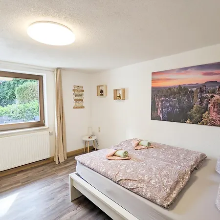 Apartmán Urlaubsmagie - Buntspecht - Direkt Am Wanderweg - B3 Sebnitz