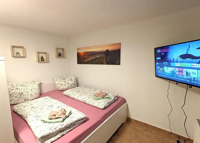 B3 - Urlaubsmagie Kleine Fuer 4p Direkt Am Wanderweg Mit Eigener Terrasse * 赛博尼茨